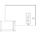 100968-witte-akte-envelop-220x312mm-120grs-venster-rechts85-plakstrip-120