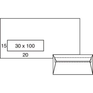 300272-witte-printbare-envelop-110x220mm-venster-links7-plakstrip-500
