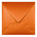 oranje vierkante metallic-parelmoer-enveloppen-160x160mm-120
