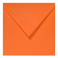 vierkante envelop formaat 160 x 160 mm oranje 25